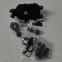 BRCOVAN Motorcycle Phone Mount Holder with Qi 15W Wireless Charger & 30W PD/USB-C Fast Charging Port, Anti-Theft Handlebar Cellphone Cradle with Vibration Dampener, Adjustable for 5.4-7.2'' Smartphone