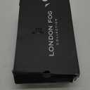 LONDON FOG Women's Tina Ankle Bootie (7 Wide, Black Fx Sde)