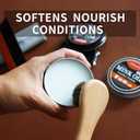 Saddle Soap For Leather Boots Cleaning Suede Shoe Leather Conditioner Shoe Polish Kit 2.11OZ