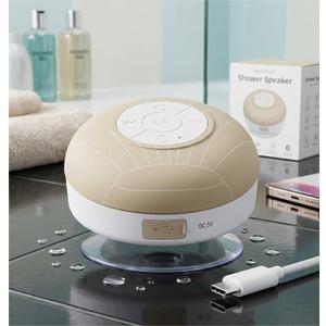 Tide Tunes Seashell Bluetooth Speaker White 2 Pack