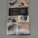 Braun Electric Series 3 Razor with Precision Trimmer, Rechargeable, Wet & Dry Foil Shaver for Men, Blue/Black, 4 Piece