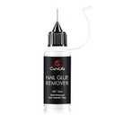 Curvlife 20ml Pinpoint Nail Glue Remover for Press on, Multi-Functional Remover for Nails Tips, Gentle Glue Remover for Gel x Nails, Non-Acetone Nail Polish Remover (0.5 Fl Oz (Pack of 1))