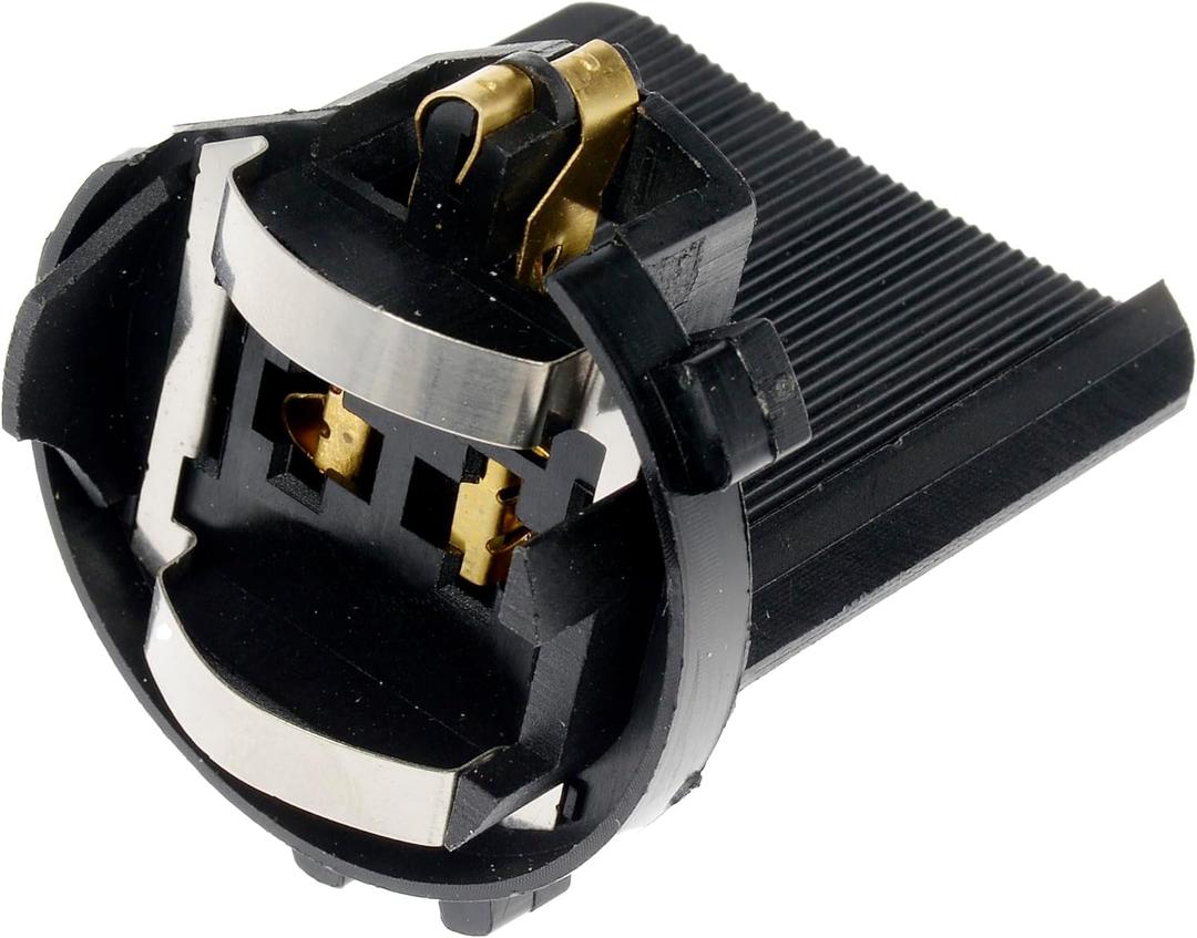Dorman 645-127 Headlight Bulb Socket - Low Beam Connector Compatible with Select Volkswagen Models