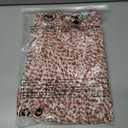 Women's Frill Mock Neck Boho Floral Tops Elegant Puff Long Sleeve Shirts 2025 Casual Vacation Outfits Work Blouse (S)