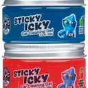 Chemical Guys Sticky Icky Car Cleaning Gel, Green Apple & Sweet Strawberry Scent - Detailing Kit, Car Dust Crevice Cleaner, Slime Auto Air Vent, Cleaning Putty For Keyboard Cleaner (2 Pack)