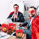 Teenyyou 50 Pcs Spider Party Favors Bags Stand up Spiderweb Pouch Treat Gift Bags with Transparent Window for Cookie Candy Goodies for Halloween Party Supplies, 8 x 6.5 x 2.5 Inch