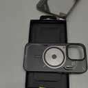 Aulumu A16 iPhone 16 Pro Magnetic Thermal Case | Updated Camera Control | IMD Technology | Compatible with Magsafe | Complete Wrap-Around | Touch Translucent Gray