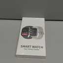 Smart Watch for Men Women, 1.85" HD Fitness Tracker with Bluetooth Calls/AI Voice Control, IP68 Waterproof, 115+Sports Modes, 24/7 Heart Rate/Sleep Fitness Watch Compatible with iOS/Android Grey