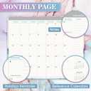 2026-2029 Monthly Pocket Planner - 3 Year Monthly Planner 2026-2029, Jul. 2026 - Jun. 2029, 6.3" x 3.8", 2026-2028 Small/Purse Planners with 60 Notes Pages, Inner Pocket, Pen Loop, Elastic Closure