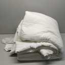 Tahari Home - Blanket, Soft Diamond Textured Cotton Blanket, Cozy Home Decor (Shelley Bright White, Full/Queen)