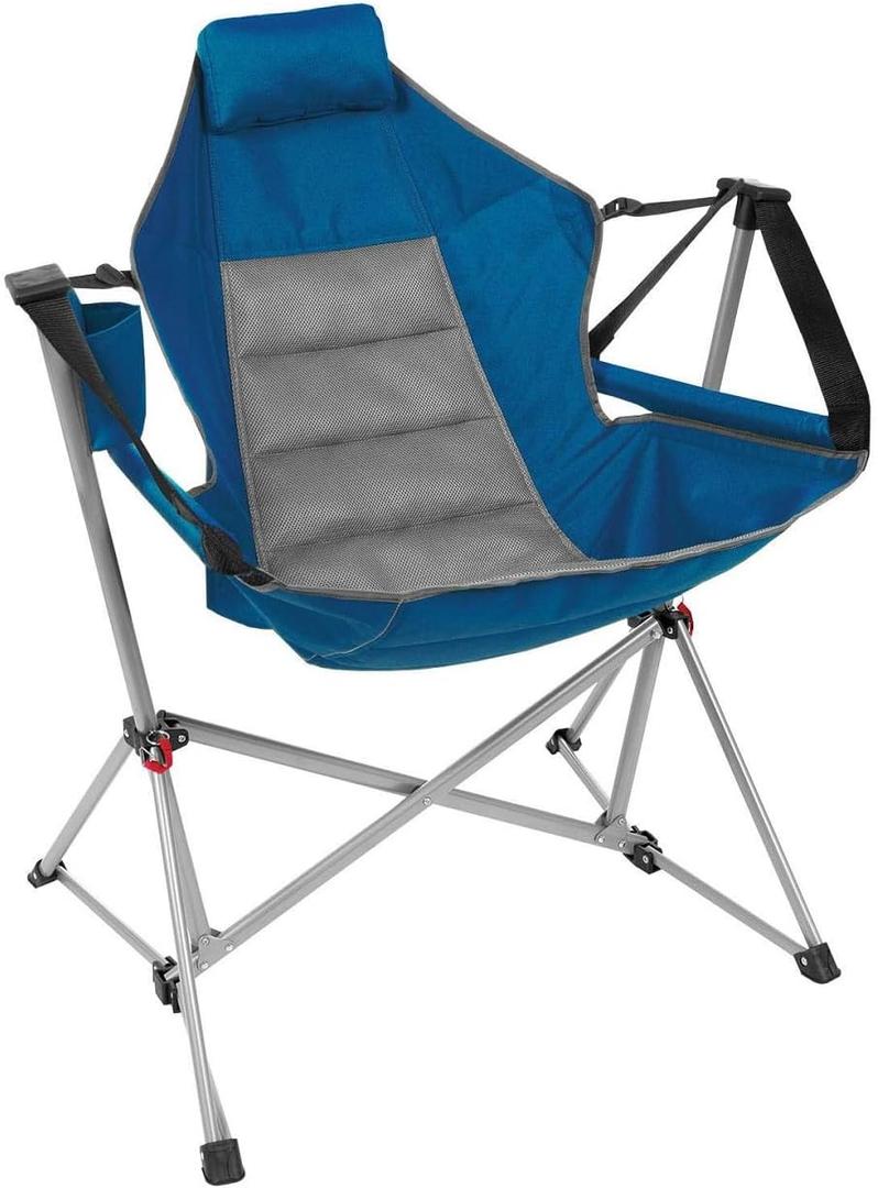 Member's Mark Swing Chair Lounger For Relaxing With Arm Rest, Foldable