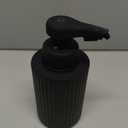 Automatic Soap Dispenser Foaming Touchless: 9oz Black Plastic - Rechargeable Electric Smart Auto Foam Soap Dispenser - Hand Dish Bathroom Kitchen, Black