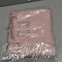 Hanging File Organizer Box with Lid, Portable Document Organizer Bag with Handle, Suitable for Letter Size Hanging File Folders, Pink