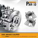 PAROD 184348 184347 Front Disc Brake Caliper Fit for Chevrolet-C35, C3500, Express 2500/3500, K3500, for Dodge-Ram 2500/3500, for GMC-Savana 2500/3500, Passenger and Driver Side