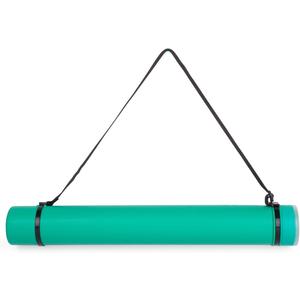 TRANSON Durable Poster Storage Tube with Straps 24"-40" Extendable for Blueprints, Artwork, Maps, Posters Color Green (1 Pack-Green)