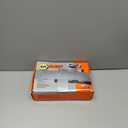 Foldable Passenger Motorcycle Gel Rear Seat Cushion, 3D-Honeycomb Structure Shock Absorption & Breathable Motorcycle Gel Seat Rear Pad for Long Rides (S)