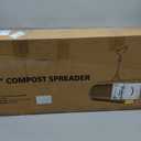 TEMFAR Compost Spreader 36 Inch Push/Tow Peat Moss Spreader
