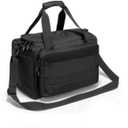 Tactical Gun Range Bag Deluxe Pistol Shooting Range For Shooting, Range, Storage and Transport (Black)