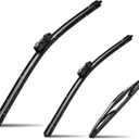 3 Factory Wiper Blades Replacement for Subaru Crosstrek 2018-2023/ Impreza 2017-2023 Original Equipment Windshield Wiper Blades Set -26"+16"+12" (Set of 3) Top Lock