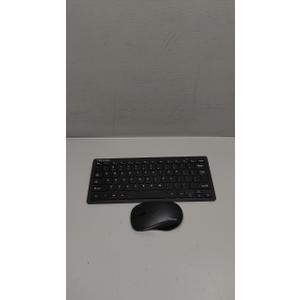 TECKNET Wireless Keyboard and Mouse Combo, Mini Cordless Computer Keyboard and Mouse Set 2.4GHz, Silent Adjustable 1600 DPI, Quiet Click, Lag-Free for Computer, Laptop, PC, Windows, Mac, Chrome OS (Black)
