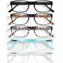 Gaoye Professional Reading Glasses for All Day - Computer Readers with Blue Light Protection - Value Pack,+1.25