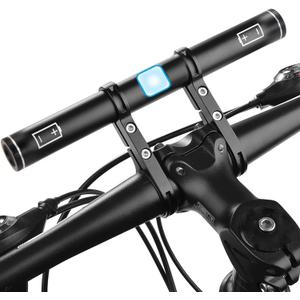 Redcomets USB Rechargeable Bike Handlebar Extender,7.8in Bike Handlebar Extension and Built-in 4000mAh Bike Phone Charger, for Holding Bike Speedometer, Phone Mount Holder and Bike Lights.