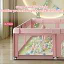 Baby Playpen,Play pens for Babies and Toddlers,Small Safe Play Yard 36x36in