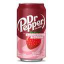 Dr Pepper Strawberries and Cream Soda, 12 fl oz cans, 12 Pack