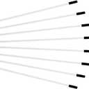 Wuchieal's Flex Rods - Durable and Flexible Sticks for Worship and Praise Flag  Perfect for Praise Worship Flag 3 Diffrence Length (8pieces, 90cm/35.43inch)