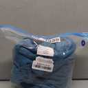 ROZKITCH Dog Long Sleeve Pajamas, Pet Windproof Warm Cold Weather Jacket Vest Cozy Jumpsuit Apparel Outfit Clothes for Large Giant Dog Walking Sleep 4XL (4XL(Back Length:31"), Turquoise)