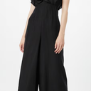 Formal Jumpsuit for Women Dressy Elegant Long Straight Pants Jumpsuits for Party Club with Zipper, XL