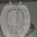 Bemis 170 Durable Plastic Toilet Seat, Elongated, White