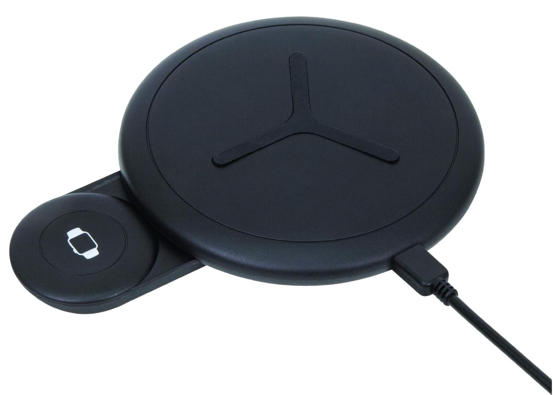 2-N-1 Wireless iPhone and Apple Charger
