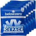 Below Zero Prefilled Reusable Ice Packs for Coolers | Long Lasting Freezer Ice Blocks for Camping, Lunch Bags & More | 48 Hour Cooler Ice Pack Technology