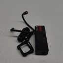 Tire Inflator Portable Air Compressor - Lamicall 150 PSI Cordless Car Air Pump, 4X Faster Pump with Rechargeable Battery, 12V DC, Digital Pressure Gauge, LED Light, For Auto, Bike, Motorcycle, Ball