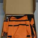 Hi-Spec 16pc Orange Kids Tool Kit Set & Child Size Tool Belt. Real Kit for DIY Building, Woodwork & Construction Learning for Kids