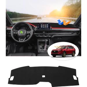 Cartist Dashboard Cover Fit for CRV CR-V 2023 2024 2025 Accessories Dash Cover Mat Non-Slip Pad Carpet Anti-Glare(Without HUD)