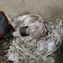 ZAIYW Curtain Lights 600 LED 20Ftx10Ft, Dual Color Changing Curtain Fairy Light Connectable with Timer Remote Waterproof for Bedroom Wedding Party Garden Outdoor Decor (Warm White & Multicolor)