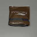 INNERSY Women's Hipster Period Underwear Postpartum Teens Menstrual Panties 3-Pack (Medium, Light Flow (3 Black))