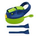 12oz Replacement Lid with 2 Straw for Kid Tumbler,2 PACK Leak-Proof and Spill-Proof Straw Lids for ZONEGRACE Mocaru,BPA Free,2.67IN - Green