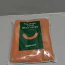 JELLYMONI Pillowcases Standard Set of 2 Washed Cotton Envelope Pillow Covers LinenLike Texture,Amber Orange 20×26in Bed Pillow Cases Soft Breathable (Pillows are not Included)