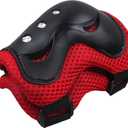 Kids Helmet & Knee Pad Set - Adjustable Elbow & Wrist Guards for Bike, Skateboard, Scooter - 5-12yrs 