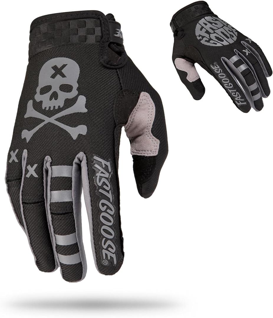 Dirt Bike Motorcycle Gloves - Motocross, Motorbike & ATV Off Road Racing Sports Cycling Gloves (X-Large, Black001)