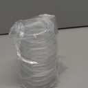 10 Pack Sterile Thick Plastic Petri Dishes with Lid, 90mm Dia x 15mm Deep Clear 3 Vents Petri Dish for Lab Science Experiment