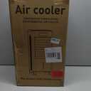Portable Evaporative Air Cooler, Quiet Windowless Swamp Cooler with 4 Ice Packs, 2 Gallon Water Tank, Remote Control, 4 Modes & 3 Speeds, Oscillating Cooling Fan for Bedroom, Living Room and Office