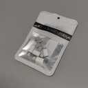 USB C Type C to Lightning Adapter MFi Certified 4 Pack 27W Fast Charging Support Data Sync,Lightning to USB Type C Cable Adapter for iPhone/iPad/for Airpods,with Anti-Lost Loop,Not for Audio/OTG (White)