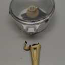 SENSARTE White Ceramic Nonstick Saucepan with Lid 1.5 Quarts, Small Cooking Pot with Stay Cool Handle, Induction Compatible Saucepot, White Granite Coating, Free of Intentionally Added PTFE/PFOA/PFAS