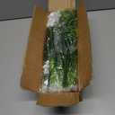 TURNMEON 20 Bundles Artificial Flowers for Outdoors, Summer Spring Grass Camellia Fake Flowers Fern Plants Eucalyptus, UV Resistant No Fade Faux Greenery for Gardens Cemetery Decor(Mixed 6 Styles 2)