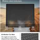 KIWI MASTER Cargo Trunk Mat for 2010-2024 Toyota 4Runner OEM Replacement PT218-89112 All Weather Rear Tray Trunk Liner TPE Slush Mats Black (NO 3rd Row Seats)
