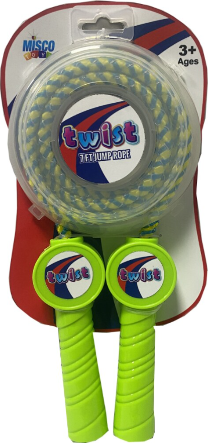 Misco Twist 7 Foot Jump Rope  PACK of 2